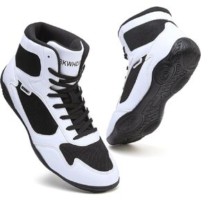 Wrestling Shoes Men Boxing Shoes for Men Pro Wrestling Boots High Top Fitness Weightlifting Powerlifting Shoes