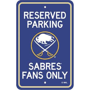 FANMATS 33362 Buffalo Sabres Lightweight 18in. X 11.5in. Parking Sign