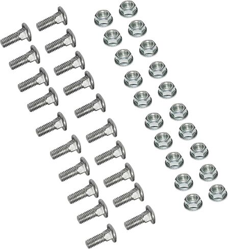 20 صواميل لولبية لباب المرآب بولت المسار 5/16 بوصة × 5/8 بوصة in Kuwait