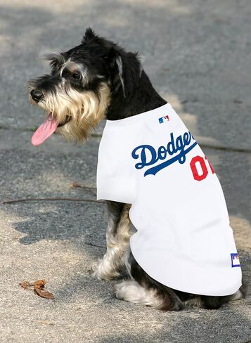 Pets First MLB Los Angeles Dodgers Dog Jersey, Large in Saudi Arabia