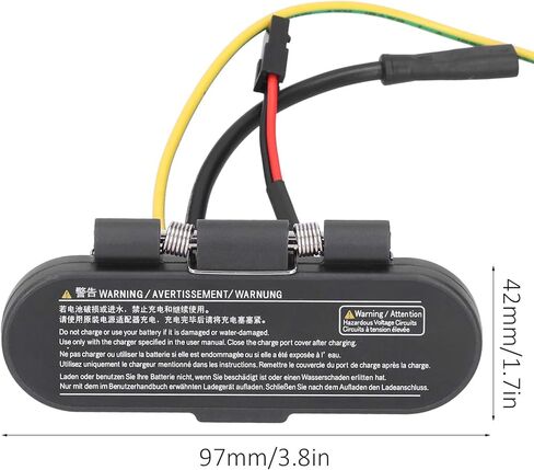 Electric Scooter Charging Port Assembly PC Charging Dustproof Port Plug Replacement Part Compatible with Ninebot 9 G30 Accesorios modificados para bicicletas eléctricas in Kuwait