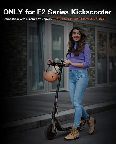 إطار stio Jelly متوافق مع Ninebot بواسطة Segway F2 / F2 Pro / F2 Plus / F20D / F30D / F40DⅡ إطار خارجي مطاطي للفراغ 10 بوصة غير قابل للانزلاق 10 × 2.5 ملحقات أصلية للسكوتر بدون إطار in Kuwait