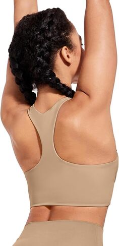 XUNYU Racerback Sports Bras for Women Workout Tops with Built in Bra Crop Tank Top Scoop Neck Wireless Yoga Gym bra in Saudi Arabia