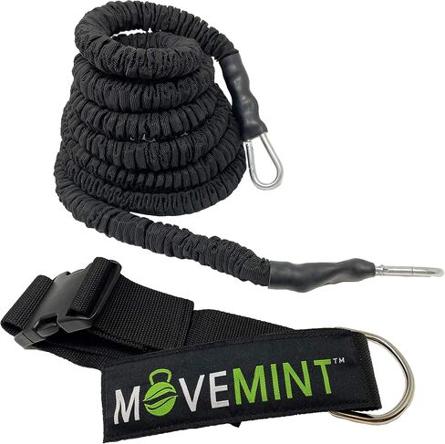 MOVEMINT 33ft Speed Bungee Band Trainer, 90+lbs Resistance (Longest in Market) in Saudi Arabia