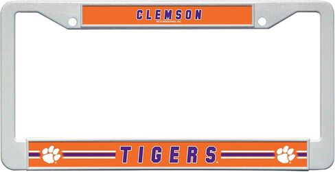 Rico Industries NCAA Clemson Tigers Plastic License Plate Frame in Saudi Arabia