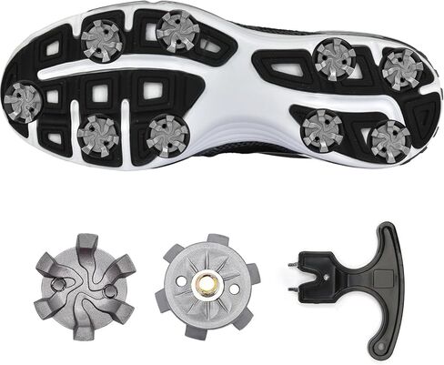 20Pcs Golf Spikes Golf Shoe Spikes Replacements,Golf Spikes for Any Shoe,Suitable for Use on Lawns or Golf Courses. in Saudi Arabia