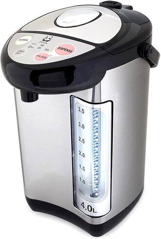 Panda Electric Hot Water Boiler and Warmer, Hot Water Dispenser, 304 Stainless Steel Interior (White, 4.0 Liter) in Saudi Arabia