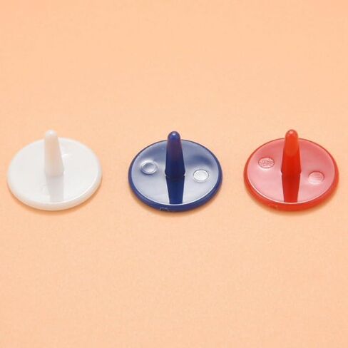50 Pcs Random Color Golf Ball Marker 18mm，On-Course Accessories，Golf Ball Markers in Saudi Arabia