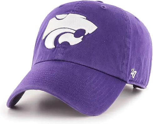 '47 Kansas State Hat (K State Wildcats) Mens Womens Clean Up Adjustable Cap, Purple, One Size in Saudi Arabia