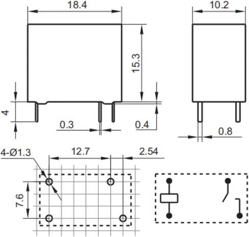 2Pcs OJE-SS-112HMF 20A 12VDC 4Pins Power Relay，Normally Open and Close in Saudi Arabia