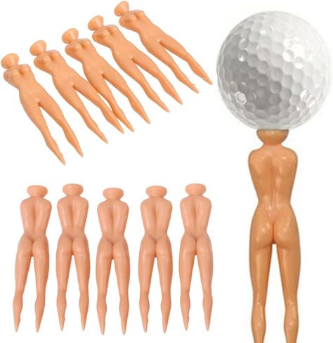 20P Funny Golf Tees - 3" Lady Girl Golf Tees - Plastic Pin up Golf Tees - Perfect for Golf Training & Golf Accessories Uncle Father Present Men Gift Party in Kuwait
