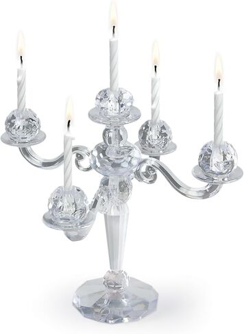 Fancy That 5228997 Cake Candelabra Birthday Holder with 9 Candles, 6.566, Assorted in Saudi Arabia