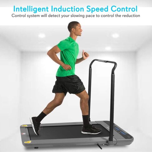SereneLife Folding Digital Display Electric Treadmill – Fitness Training Cardio Equipment for Home Workouts, Jogging, Walking Exercise – Compact Minimal Profile Running Belt in Saudi Arabia