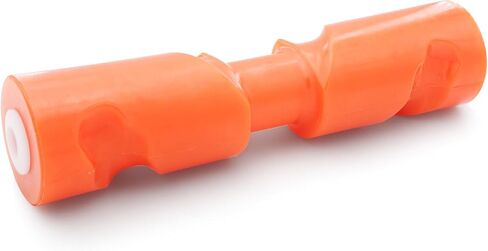ORLANG 8 Inch/10 Inch/12 Inch Heavy Duty Boat Trailer Roller, Self Centering Keel Roller, Boat Rollers for Trailer, Polyurethane Keel Roller Assembly fits 5/8" Shaft - Blue/Orange in Saudi Arabia