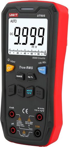 UNI-T Digital Multimeter Tester UT139C, Voltage Meter Tester Capacitance Meter Frequency TRMS 6000 Counts Auto/Manual Ranging in Saudi Arabia