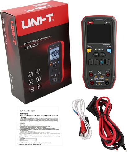 UNI-T Digital Multimeter Tester UT139C, Voltage Meter Tester Capacitance Meter Frequency TRMS 6000 Counts Auto/Manual Ranging in Saudi Arabia