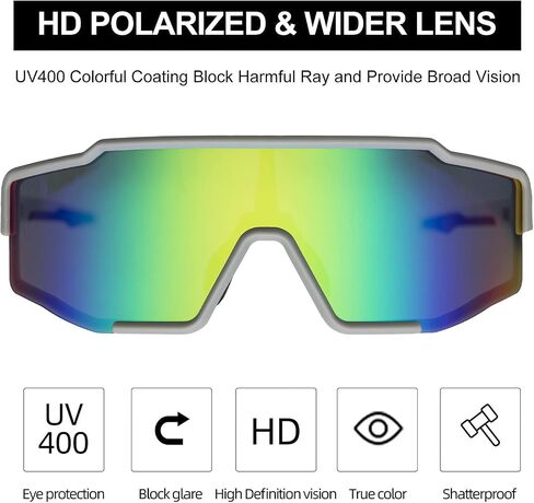 ROCKBROS Polarized Sunglasses for Men Women Cycling Glasses Sports Driving Bike Fishing Running Sunglasses TAC UV400 in Saudi Arabia