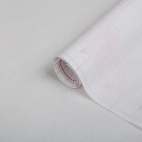 d-c-fix 346-0013 Self-Adhesive Privacy Glass Window Film, Glossy Transparent, 17.7" x 78.7" Roll