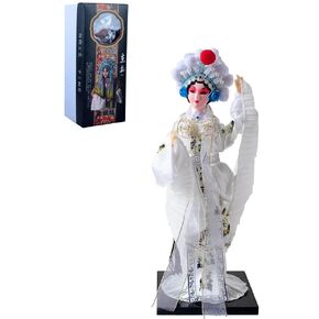 NW Chinese Traditional Handicraft Silk Figurine Collectible Chinese Doll Silk Doll (1802)