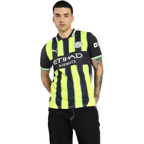 Men’s Manchester City FC 2024/25 Replica Away Soccer Jersey - New Navy