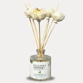 Halárosis All-Natural Reed Diffusers - Rattan Sticks for Best Performance - Long-Lasting Room Filling Fragrance - Luxurious Reed Diffuser for Any Occasion (Lavender) 8 Straight Reeds