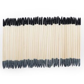 40PCS 137mm/5.4inch Sanding Tool Sanding Rod Double End Fine Detail Sanding Rod Suitable for Plastic Models Wood Hobby Woodworking