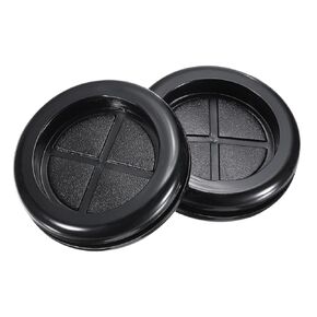 uxcell Rubber Grommet Round Double-Sided Mount Dia 38 mm ID 30 mm for Wire Protection 10pcs