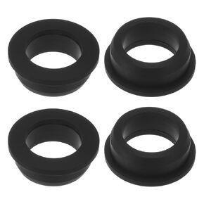 uxcell 4Pcs 1.77" OD 1.1" ID Rubber Grommets for Wiring, Wire Cable, Automotive, Firewall Hole Plug, Desk, Water Pipe, Hydroponic, Irrigation Black