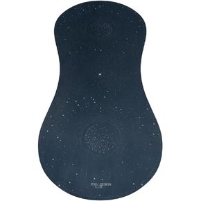 YOGA DESIGN LAB | The Curve Yoga Mat | Hourglass Design, Freedom to Stretch your Boundaries | Ideal for Hot Yoga, Power, Bikram, Ashtanga, Sweat | Studio Quality | Includes Carrying Strap!