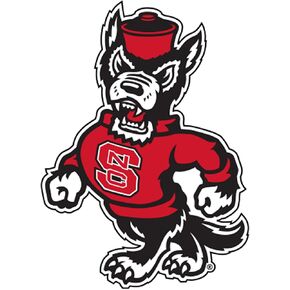 NC State Wolfpack, Large Premium Decal, CORNHOLE, Officially Licensed,Mascot