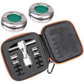 OGECLF 4pcs/set Green Lucky Clover Golf Weights Kit for Titleist Scotty Cameron Newport, Phantom, Futura, GoLo, California Putters 5g 10g 15g 20g 25g 30g 35g 40g 45g for Option