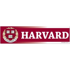 Wincraft NCAA Harvard College WCR40054013 Bumper Strip, 3" x 12"