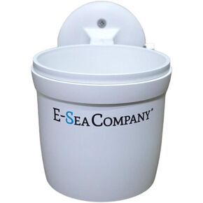 E-Sea Cup Adjustable-(White). Heavy-Duty Suction Mounted Cup Holder. Perfect for Boats, Kayaks, ATV's. Golf Carts, RV's, Cars, While Camping and More!
