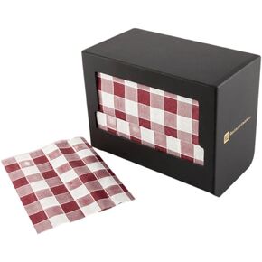 Restaurantware Napkin Holder 1 Restaurant Style Napkin Dispenser - Easy Access For Tabletops And Countertops Black Wood Commercial Napkin Dispenser Holds Picnic Print Napkin Sustainable