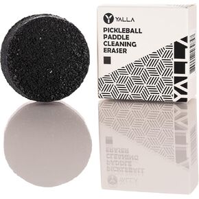 YALLA Athletics Carbon Fiber Pickleball Paddle Eraser - Essential Pickleball Accessory with Durable Rubber for Ideal Performance & Cleaning - Fits All Carbon Fiber Paddles