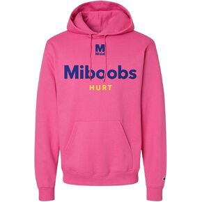 Midol Miboobs Hurt Champion Hooded Sweatshirt