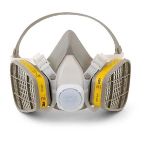 3M Medium 5000 Series Half Face Disposable Air Purifying Respirator