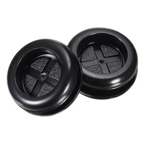 uxcell Rubber Grommet Round Double-Sided Mount Dia 16 mm ID 14 mm for Wire Protection 10pcs