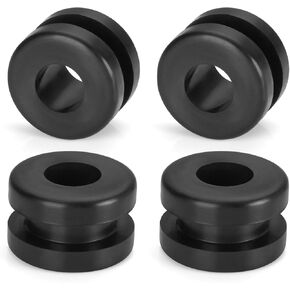 4 Pcs Rubber Heel Guard Grommets for Yamaha Warrior 350 YFM350X Banshee 350 Blaster 200 90480-18411-00