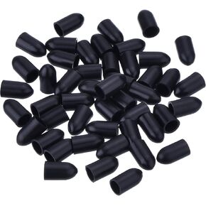 eBoot 150 Pack Pour Spot Caps Pourer Covers Liquor Caps Bottle Spout Dust Protection for Liquor Bottles, Black