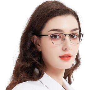 Blue Light Blocking Glasses Metal Frame Non Prescription Eyeglasses