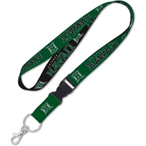 NCAA University of Hawaii Lanyard with Detachable Buckle