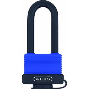 ABUS 70IB/45HB63 KD Solid Brass Weatherproof Padlock Keyed Different with 2-1/2" Stainless Steel Shackle, Blue