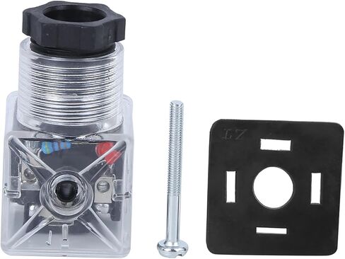 5 قطعة الملف اللولبي الهيدروليكي لفائف التوصيل الملف اللولبي صمام لفائف الجهد الشفاف العالمي الملحقات DC24 in Kuwait