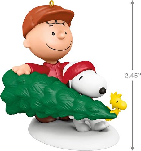 Hallmark Keepsake Christmas Ornament 2024, Peanuts Spotlight on Snoopy Surf's Up!, Gifts for Peanuts Fans in Saudi Arabia