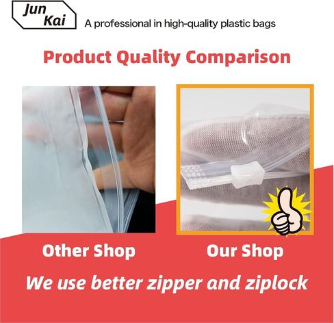 5.9 بوصة × 5.9 بوصة (50 قطعة) أكياس بلاستيكية شفافة بلوري أكياس بلاستيكية شفافة بلوري، أكياس بولي بروبيلين قابلة للإغلاق للتغليف، ذاتية الغلق ومعززة - أكياس تخزين مع إغلاق منزلق (نوع شفاف) (5.9 × 5.9) in Kuwait