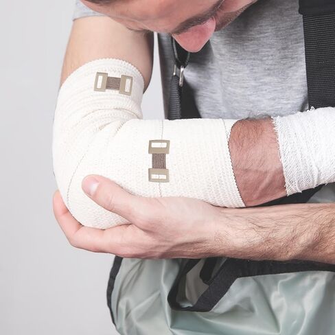 100pcs Ace Bandage Clips Skin Color Elastic Bandage Clips Stretch Metal Clips Durable & Replaceable Wrap Clips for Secure Fastening,Adhesive Bandages for Various Types Bandages in Saudi Arabia
