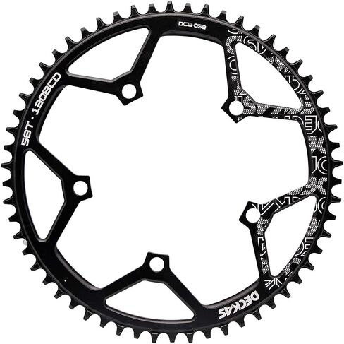 130 BCD Narrow Wide Single Chainring Round CXR Cross/Fixie/Road/MTB/BMX 5 Bolt 1X System AL7075 8/9/10/11 Speed in Saudi Arabia
