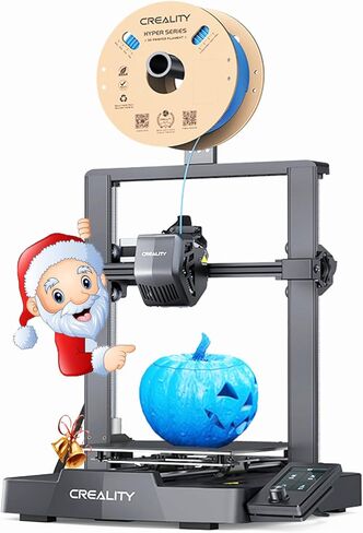 طابعة Creality Ender 3 V3 SE ثلاثية الأبعاد، مستشعر ضغط اللمس CR للتسوية التلقائية 250 مم/ثانية أقصى سرعة طباعة Sprite Direct Extruder Load Filament Dual Z-axis & Y-axis حجم الطباعة 8.66 * 8.66 * 9.84 بوصة in Kuwait