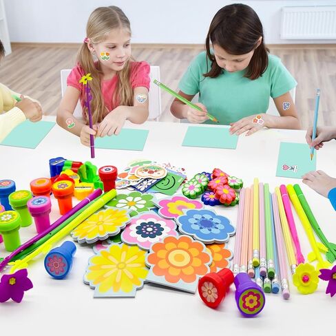 134 Pcs Insect Party Favors，Bug Bee Party Goodie Bags Fillers Bulk，Spring Insects Bug Game Pinata Gift Class Prizes Erasers Pens Pencils Stickers Stamps for School Birthday Spring Summer Party in Saudi Arabia
